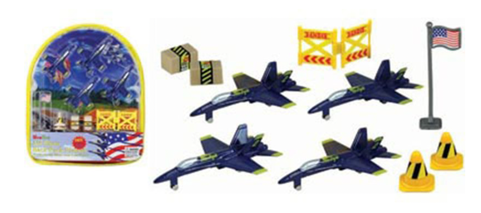 BLUE ANGELS Playset With Backpack