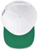 NAVY RETRO BAR SNAPBACK (white)