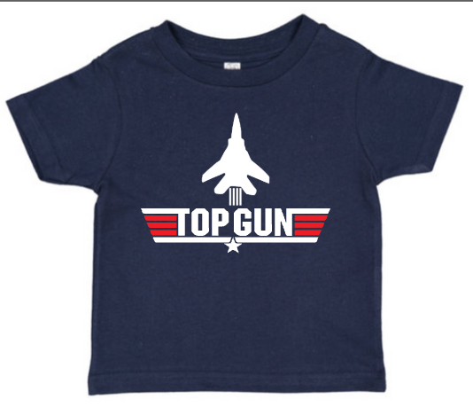 Kids TOP GUN Logo T-Shirt
