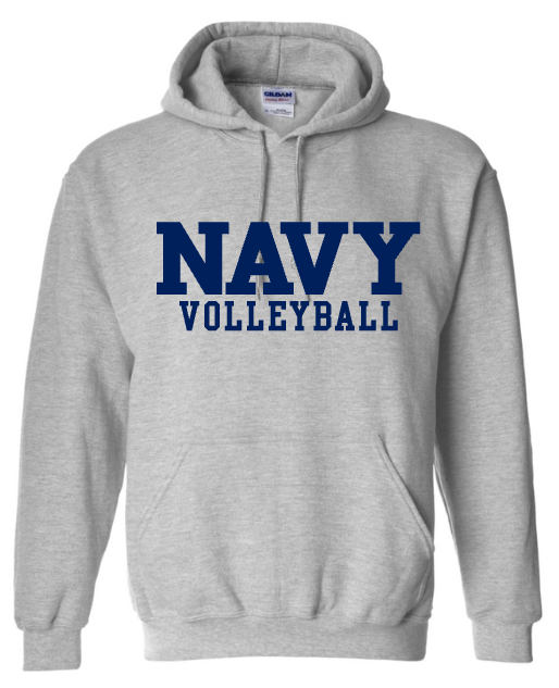 BLOCK NAVY Tennis Hoody (grey)