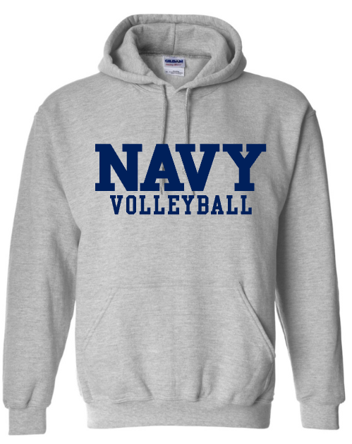 BLOCK NAVY Tennis Hoody (grey)