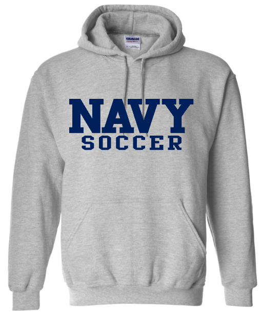 BLOCK NAVY Tennis Hoody (grey)