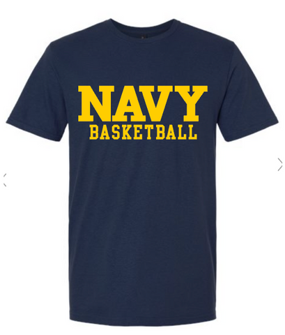 Block NAVY Basketball T-Shirt (navy)