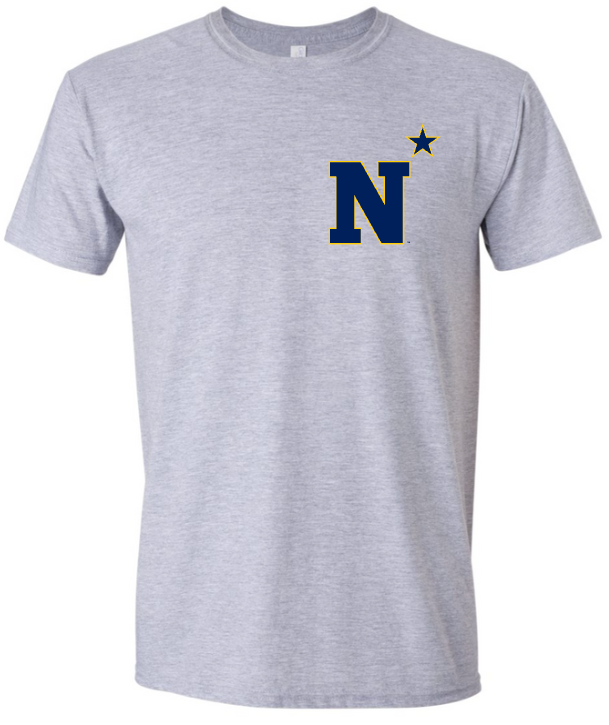 USNA N-Star T-Shirt (grey)