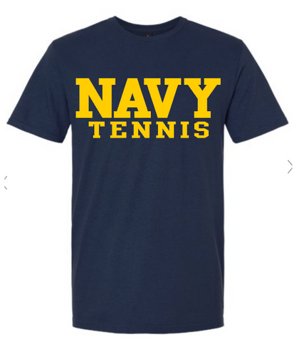 Block NAVY Tennis T-Shirt (navy)