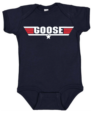 TOP GUN Goose Onesie (navy)