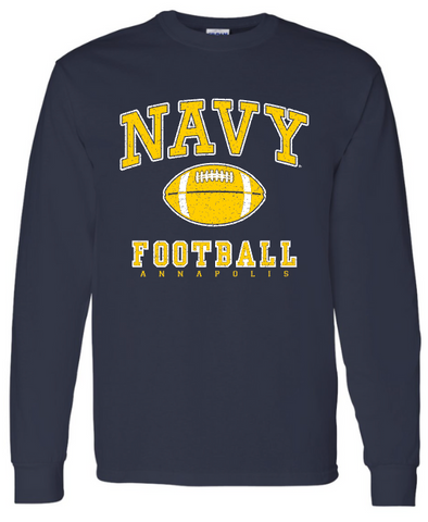 NAVY FOOTBALL Long Sleeve (navy)