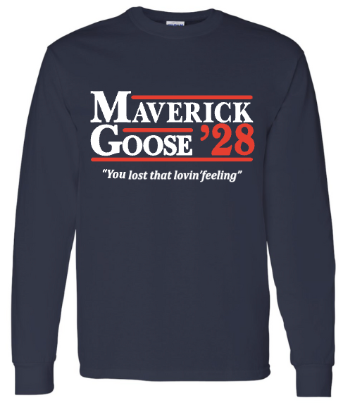 TOP GUN Maverick/Goose 28' Long Sleeve T-Shirt (navy)