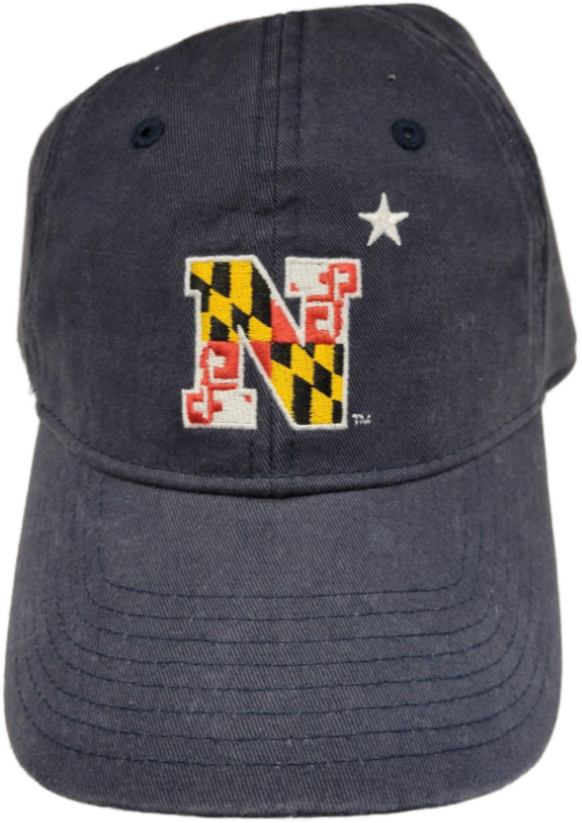 USNA MD Flag N-Star Hat (navy)