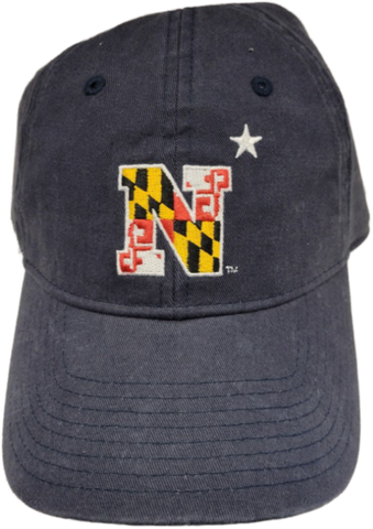 USNA MD Flag N-Star Hat (navy)