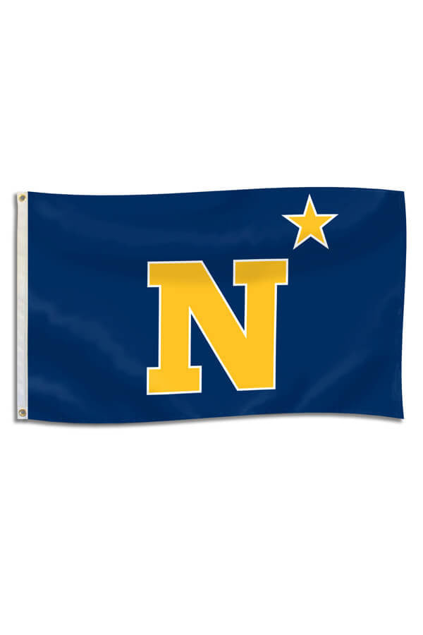 USNA N-Star Boat Flag (12"x20") - Annapolis Gear