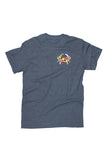 MD Flag Crab T-Shirt (dark heather) - Annapolis Gear