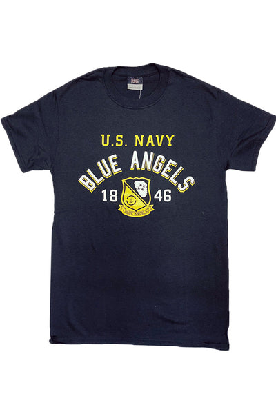 DLTT0505BG01 Custom Name US Navy Blue Angels T-Shirt 3D