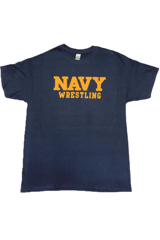 Block NAVY Wrestling T-Shirt