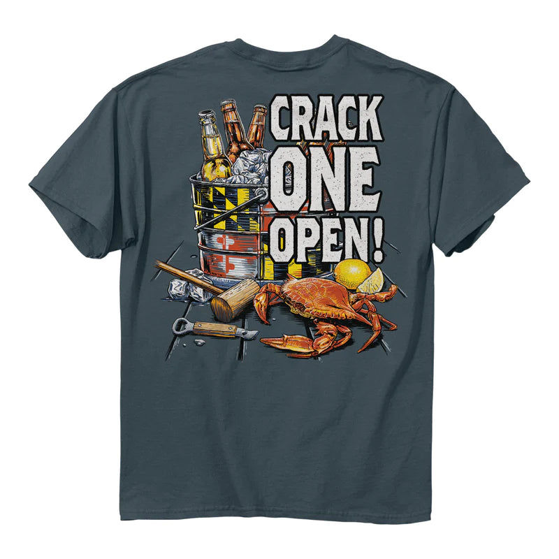 MD Crack One Open T-Shirt