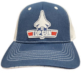 KIDS Top Gun Trucker Hat (navy/white)