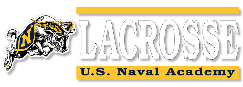 USNA LACROSSE Decal