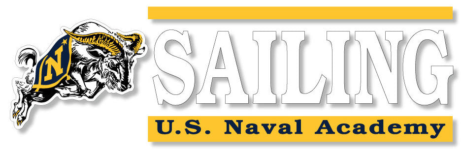 USNA SAILING Decal