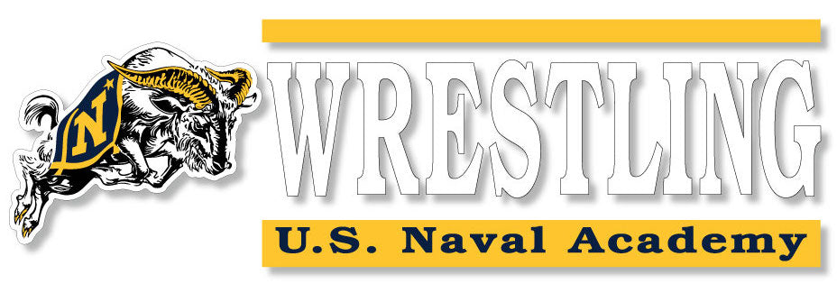 USNA WRESTLING Decal