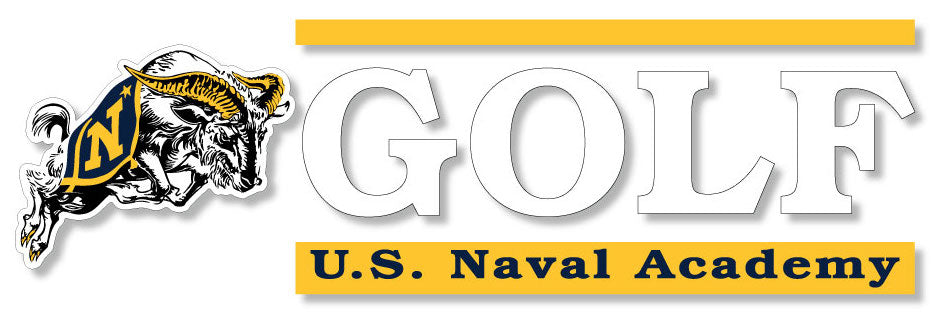 USNA GOLF Decal