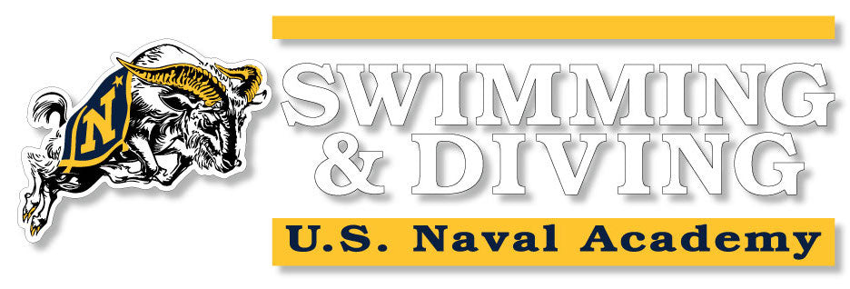 USNA SWIMMING & DIVING Decal