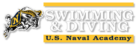 USNA SWIMMING & DIVING Decal