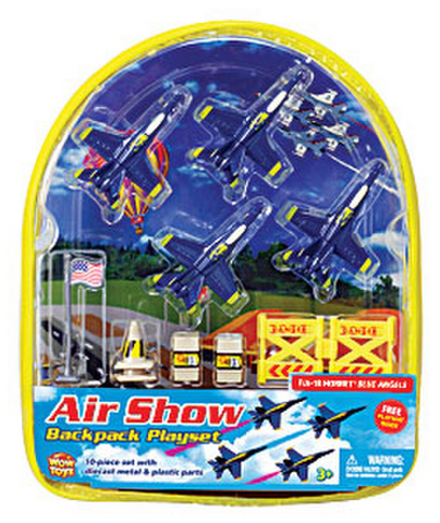 BLUE ANGELS Playset With Backpack