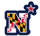 MD Flag N-Star Sticker