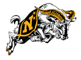 USNA Jumping Goat Car Magnet