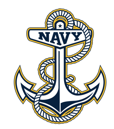 USNA Anchor Car Magnet