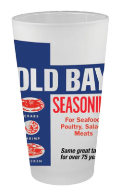 OLD BAY® Label Pub Glass