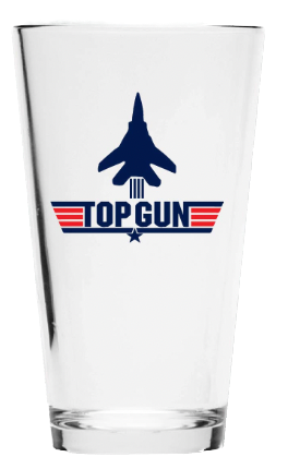 TOP GUN Pint Glass