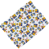 Maryland Seasoning Patterned Waffle Kitchen Dish Towel