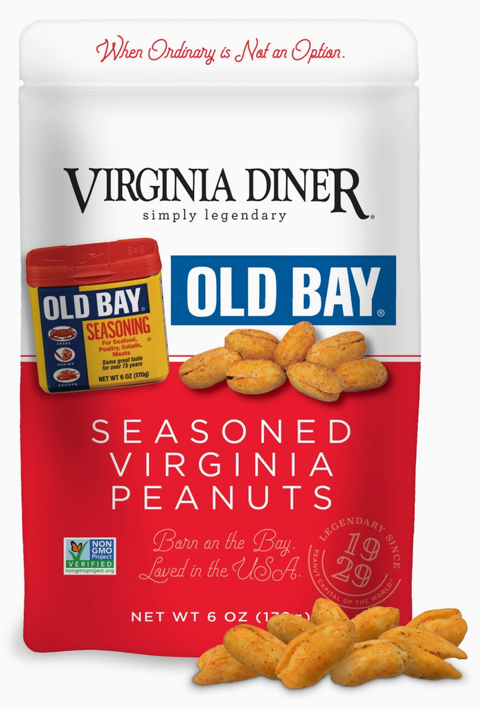 OLD BAY® Seasoned Virginia Peanuts-6 oz. Stand-Up Pouch