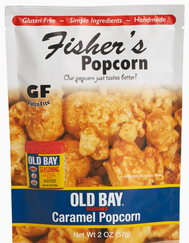 OLD BAY® Seasoned Caramel Popcorn (2oz)