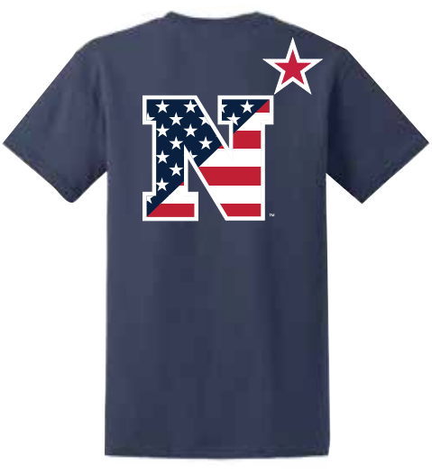 USNA USA N-Star T-Shirt (navy) – Annapolis Gear