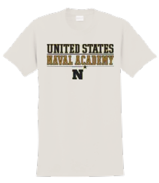 USNA N-Star T-Shirt (white)