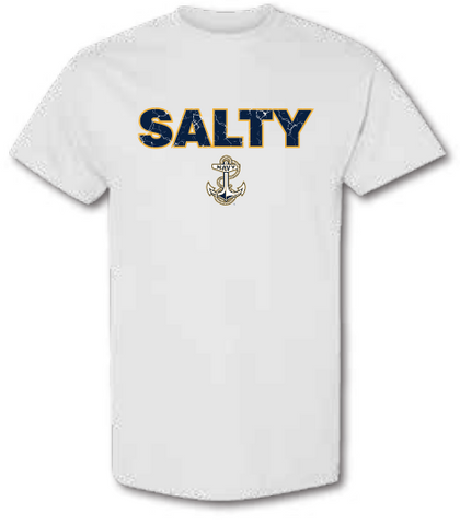 USNA SALTY T-Shirt (white)