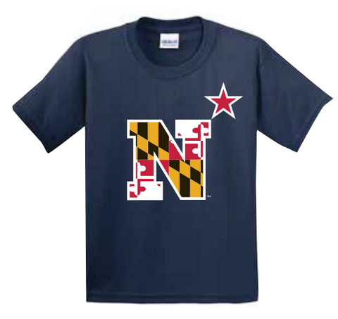 Kids MD Flag N-Star T-Shirt (navy)