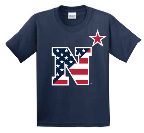 Kids US Flag N-Star T-Shirt (navy)