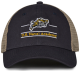 USNA Jumping Goat Bar Mesh Trucker Hat