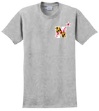 USNA MD Flag N-Star T-Shirt (grey)