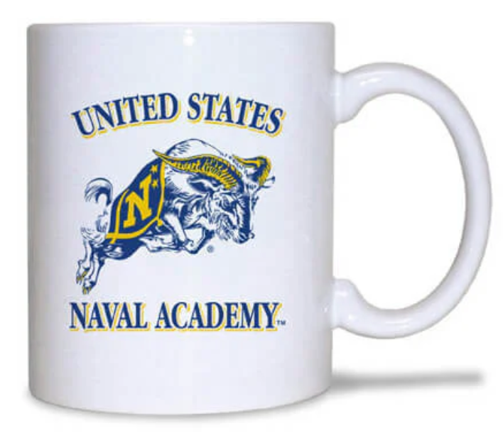 USNA Jumping Goat Mug