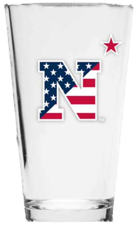 USNA USA N-Star Pint Glass