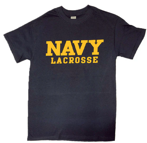 Block NAVY Lacrosse T-Shirt (navy)