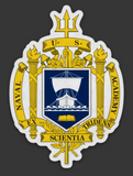 USNA Crest Sticker (full color)