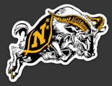 USNA Jumping Goat Sticker