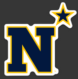 USNA N-Star Car Magnet