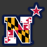 MD Flag N-Star Sticker