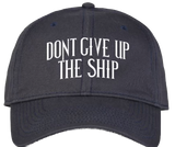 DONT GIVE UP THE SHIP Hat (navy)